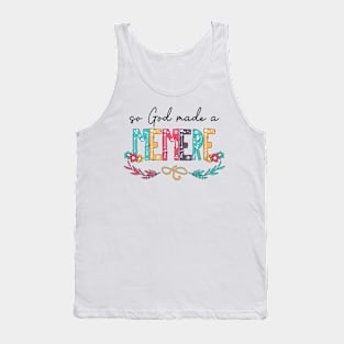 So God Made A Memere Happy Mother's Day Tank Top